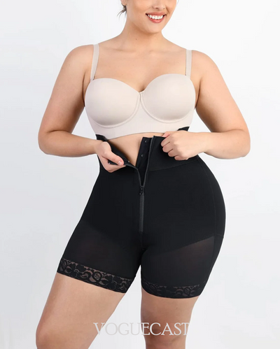 Boned High Waist Shaper Shorts