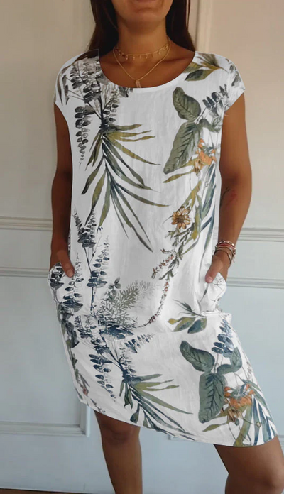 Print Midi Dress