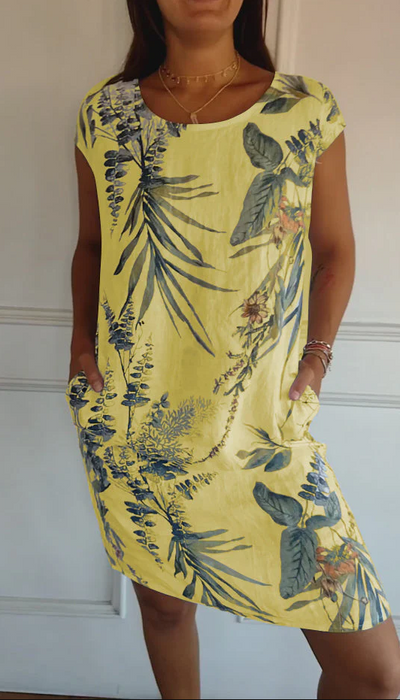 Print Midi Dress